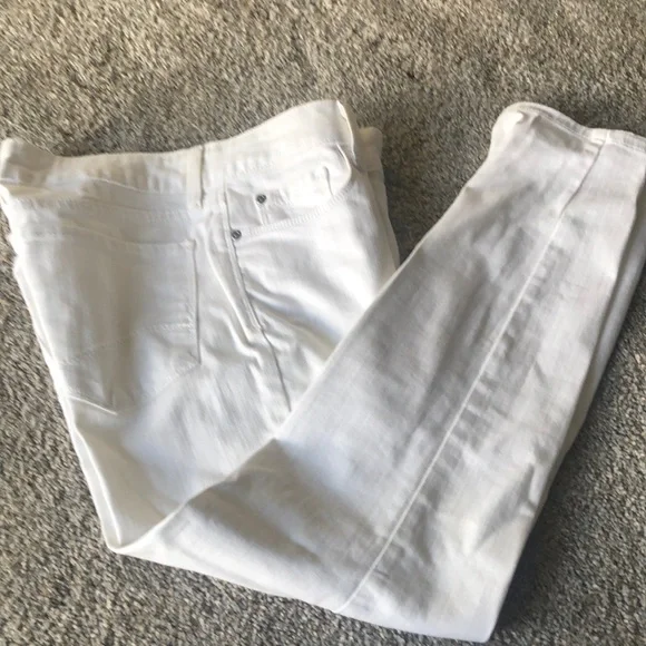 NYDJ Women's White Jeans Petite - Picture 1 of 11